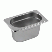 RM GASTRO Bac gastronorme GN 1/9 - 100 en inox REDFOX - GN 1/9-100 - REDFOX - 0615402424349