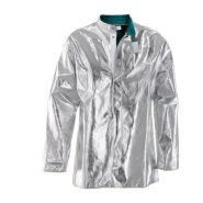 Veste aluminisée doublée en coton ignifugé avec col officier - PCVAD10-M - COVAL