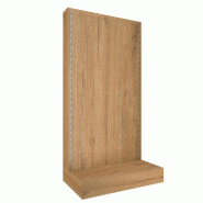 Gondole simple face Alias L70xP30xH143cm - chêne - naturel