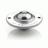 Série à fixation par bride - Bille de charge en acier au carbone chromé, diamètre 25,4 mm