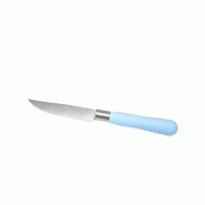 12X Couteau Portugais Lame 9 Cms Avec Manche En PP Bleu - 5603680031705