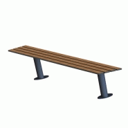 Banc public en bois buton industries ba 31 Banc public en bois buton industries ba 31