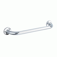 Barre de maintien droite pmr eco brillant en inox 400 mm - DELABIE - 531 - 483651