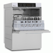 Lave-verres professionnel - 8 litres panier 390 x 390 mm - STEEL340V2
