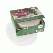 Papstar 500 papiers intercalaires pour steaks hachés Ø 13 cm blancs - blanc 48062000