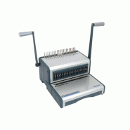 Perforelieuse manuelle M160 - Capacité de perforation 25 feuilles - Reliure manuelle jusqu'à 500 feuilles