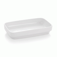 Plat rectangulaire 230 ml 17,5 x 10,5 cm HAMBURG SYSTEM lot de 6 - Was Germany - 4044925164139