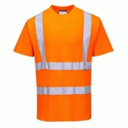 Portwest - Tee-shirt manches courtes en coton COMFORT HV Orange Taille M - M 5036108283606 Portwest - Tee-shirt manches courtes en coton COMFORT HV Orange Taille M - M 5036108283606
