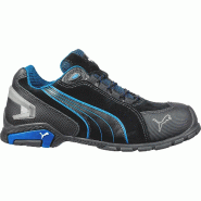 PUMA SAFETY Chaussures de sécurité basses Rio BLACK LOW S3 SRC -  noir/bleu 43 - 43 multicolore multi-matériau 4051428045865