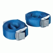 Sangles d'Arrimage avec Boucle à Came 2,5 m x 25 mm – Lot de 2 – Sécurisez Vos Charges Facilement - Silverline - noir 5024763042898 Sangles d'Arrimage avec Boucle à Came 2,5 m x 25 mm – Lot de 2 – Sécurisez Vos Charges Facilement - Silverline - noir 5024763042898