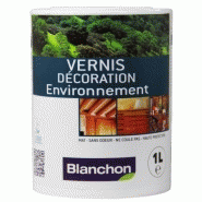 Vernis décoration environnement, incolore, bidon de 1 litre