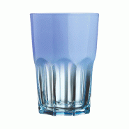 6 verres à eau 40 cl bleus - Summer Pop - Luminarc - bleu 0883314923940