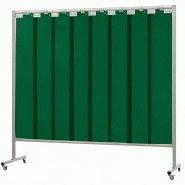 Écran de soudure à lanières CEPRO Omnium Vert-9 215 x 200 cm