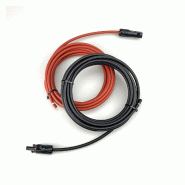 Alcapower Câble Extension Solaire 4,5M Connecteur Mc4 Section 2,5Mm² Haute Résistance Thermique Isolation Ip67 Systèmes Photovoltaïques Professio