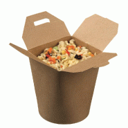 Boite à pâtes Ecokraft carton naturel 500ml - par 1000