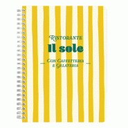 Clairefontaine Lot de 4 Carnet Dolce Amore A5, 148p./74 feuilles 90 g/m² reliure intégrale, couv. Pelliculée, visuels assortis (4), ligné - 332968