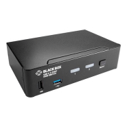 Commutateur KVM de bureau USB-C 4K, DisplayPort, 2 ports Commutateur KVM de bureau USB-C 4K, DisplayPort, 2 ports