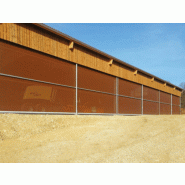 Filets brise-vent fixe et sectionnel - Portes coulissantes pour écurie - Garantie 10 ans