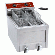 Friteuse électrique 2 x 8 litres à poser - PFSM-2V5ET/S