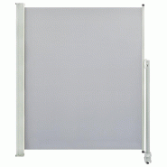 Helloshop26 - Auvent paravent store brise-vue latéral rétractable de patio jardin terrasse balcon protection visuelle écran 160 x 02_0007274 - 3000 Helloshop26 - Auvent paravent store brise-vue latéral rétractable de patio jardin terrasse balcon protection visuelle écran 160 x 02_0007274 - 3000