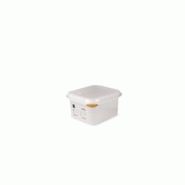 METRO PROFESSIONAL Récipient GN 1/6, 100 mm, polypropylène, avec couvercle - blanc plastique polypropylène 4067373611147 METRO PROFESSIONAL Récipient GN 1/6, 100 mm, polypropylène, avec couvercle - blanc plastique polypropylène 4067373611147