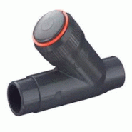 Clapet de retenue PVC mâle à coller - étanchéité EPDM - Référence 31VRDV016E - Diamètres 16 à 63 mm - Pression 16 bar