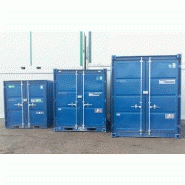 Containers de stockage - idéal pour les besoins de stockage en entreprise ou sur les chantiers