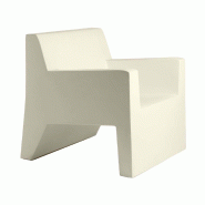 Fauteuil lounge in & out JUT - crème