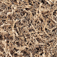 Frisure SizzlePak naturel en papier kraft - 5 kg - écologique et antistatique