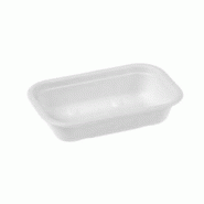 Naturesse Barquettes canne à sucre sans PFAS 20,5 x 13 x 4,5 cm - 500 ml blanc (500 unités) - 3456.N Naturesse Barquettes canne à sucre sans PFAS 20,5 x 13 x 4,5 cm - 500 ml blanc (500 unités) - 3456.N