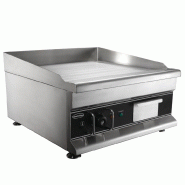 Plancha électrique à poser chrome - 500x520x310 mm - P7455.1055
