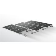 Système de fixation et de lestage pour installations photovoltaïques sur toit plat Système de fixation et de lestage pour installations photovoltaïques sur toit plat