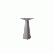 Table haute AMELIE UP - gris argile