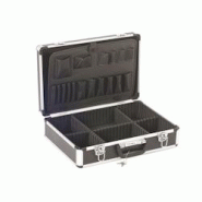 Valise à Outils PEREL avec Compartiments Amovibles - Serrure à Clé - Intérieur Capitonné- 455 x 330 x 152 mm - Noire - 3701123995910 Valise à Outils PEREL avec Compartiments Amovibles - Serrure à Clé - Intérieur Capitonné- 455 x 330 x 152 mm - Noire - 3701123995910