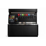 Bar à boissons intelligent à fort volume - Solution autonome de distribution de boissons gazeuses et sodas frais