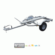 Châssis seul de porte-moto LIDER - 1 essieu - PTAC 500 kg - 173 x 115 cm - Référence T-UT20291
