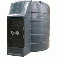Cuve stockage fuel PEMD 10 000 litres avec armoire intégrée pompe 80 l/min - RENSON - 812172
