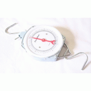 Dynamomètre à cadran - 100 kg, 200 g - Boîtier métal laqué - Cadran 17,5 cm