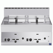 Friteuse gaz de table, 8+8 litres 700x650x300 mm - VIRTUS - 4068875004116