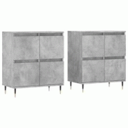 Helloshop26 - Buffet bahut commode armoire meuble de rangement organisateur cuisine salle de séjour salons lot de 2 bois 02_0036872 - 3000213096781 Helloshop26 - Buffet bahut commode armoire meuble de rangement organisateur cuisine salle de séjour salons lot de 2 bois 02_0036872 - 3000213096781