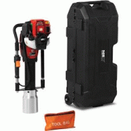 MSW - MSW Enfonce-Pieu à Essence 870 W, 1,3 Nm, 25-50 J, Ø 120 mm max., Démarreur à tirette Pilon à Poteau Thermique Enfonce-Piquet pour - 406285 MSW - MSW Enfonce-Pieu à Essence 870 W, 1,3 Nm, 25-50 J, Ø 120 mm max., Démarreur à tirette Pilon à Poteau Thermique Enfonce-Piquet pour - 406285