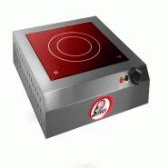SOFRACA Réchaud Vitrocéramique 3500 W - 1 Plaque - Réf:27102SSP - 27102SSP