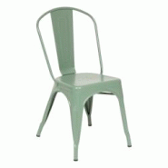 Atmosphera Chaise de table en Acier Vert Olive style industriel 85 cm - vert 3560233561091 Atmosphera Chaise de table en Acier Vert Olive style industriel 85 cm - vert 3560233561091