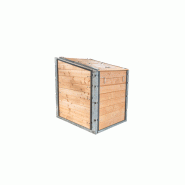 Composteur collectif Grande Capacité - Cellule individuelle - 1000L, 1500L, 2000L - Résineux raboté, Douglas raboté