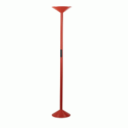 Fabas Luce Lampadaire Led Tratto 50 W 4000 Lm Cct Rouge - Structure En Métal Et Méthacrylate, Variateur Tactile, Ip20, 175,5 Cm - Tratto Design - ro