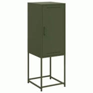 Helloshop26 - Buffet bahut commode armoire meuble de rangement organisateur cuisine salle de séjour salon olive 36 x 39 x 107 cm 02_0036573 - 3000212 Helloshop26 - Buffet bahut commode armoire meuble de rangement organisateur cuisine salle de séjour salon olive 36 x 39 x 107 cm 02_0036573 - 3000212