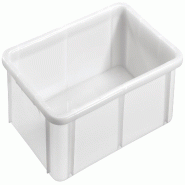 ITALCONCEPT L2G Bac Alimentaire A Levain En Polypropylene Blanc, 165 x 600 x 400mm - 3616350031228