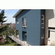 Maison à ossature en bois à étage Charlotte - toit multipente_1