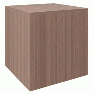 Podium Cage noyer 60x60x60cm