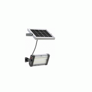Projecteur solaire à détecteur  crépusculaire - 300 lumens -  rgb en aluminium &amp; polycarbonate  - BF LIGHT